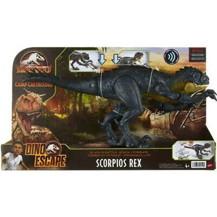 Jurassic World Scorpios Rex Dino Escape - Giocattoli e Bambini - Toys Store194735001194