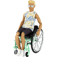 Ken con Sedia a Rotelle Barbie Fashionistas - Giocattoli e Bambini - Toys Store887961949926