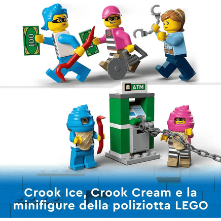 Lego City 60314 Furgone dei Gelati e inseguimento della Polizia - Giocattoli e Bambini - Toys Store5702017161891