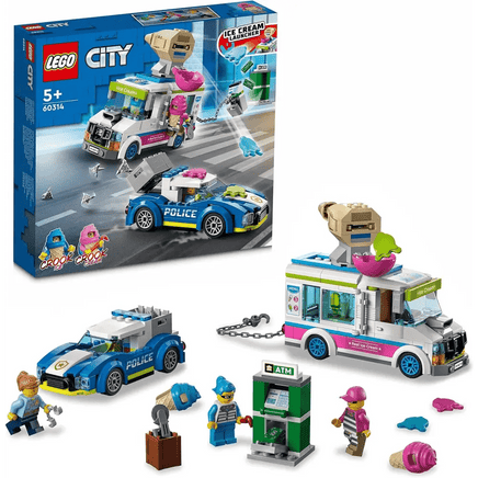 Lego City 60314 Furgone dei Gelati e inseguimento della Polizia - Giocattoli e Bambini - Toys Store5702017161891