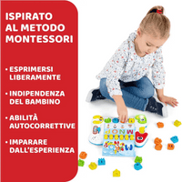 Lettere in Movimento - lingua italiana - Giocattoli e Bambini - Toys Store8058664109944