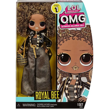 LOL Surprise OMG Royal Bee Fashion Doll - Ottimo regalo per bambini dai 4 anni in su - MGA - Bambole - 6970193080285