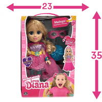 Love Diana - Bambola Trasformabile da Principessa in Eroina - Giocattoli e Bambini - Toys Store8056379115755