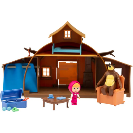 Masha E Orso playset Casa Di Orso - Giochi Preziosi - Playset - 8056379161882