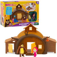 Masha E Orso playset Casa Di Orso - Giochi Preziosi - Playset - 8056379161882