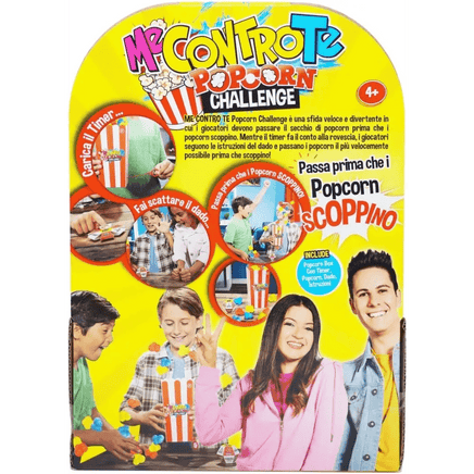 ME CONTRO TE Pop Corn Challenge - Giocattoli e Bambini - Toys Store8033986572348