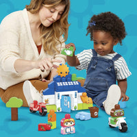 Mega Bloks Green Town Casetta Eco Amici Bio - Giocattoli e Bambini - Toys Store0194735009558