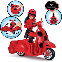 Miraculous Scooter Switch’n Go con bambola - Bandai