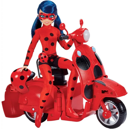 Miraculous Scooter Switch’n Go con bambola - Bandai