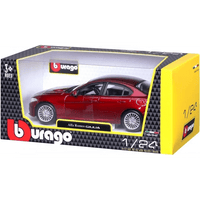 Modellino Burago Alfa Romeo Giulia rossa scala 1:24 - Giocattoli e Bambini - Toys Store4893993210800