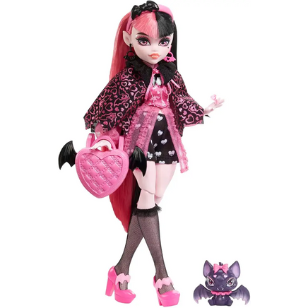 Monster High bambola Draculaura con accessori - Mattel