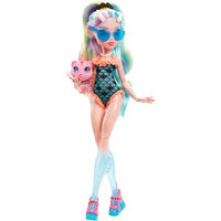 Monster High bambola Lagoona Blue con accessori - Mattel