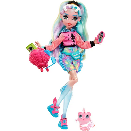 Monster High bambola Lagoona Blue con accessori - Mattel