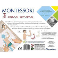 Montessori - Il Corpo Umano - versione italiana - Giocattoli e Bambini - Toys Store8005125161034