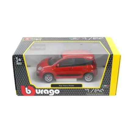 Nuova Fiat Panda 2012 modello Burago in scala 1:24 - Giocattoli e Bambini - Toys Store4893993221233