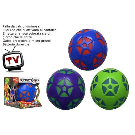 Pallone da Calcio Luminoso Reactorz - Giocattoli e Bambini - Toys Store0778988683040