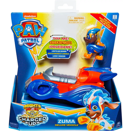 Paw Patrol Mighty Pups Veicolo deluxe Zuma - Spin Master