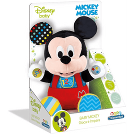 Peluche Parlante Gioca e Impara Disney Baby Mickey - Giocattoli e Bambini - Toys Store8005125173037