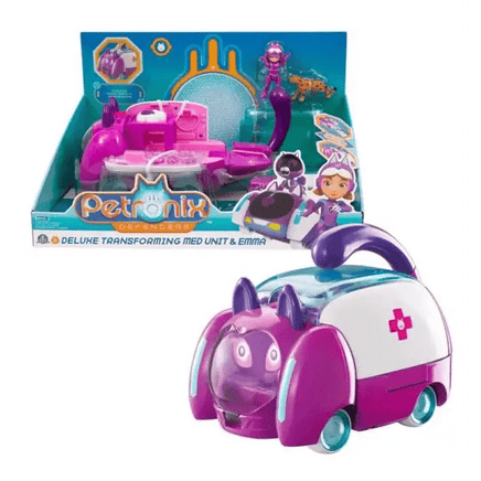 Petronix Defenders Deluxe Unit veicolo trasformabile ed Emma - Giocattoli e Bambini - Toys Store8056379148395