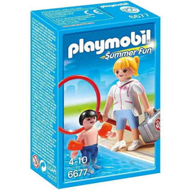 Playmobil 6677 - Bagnina con Bimbo e Braccioli - Giocattoli e Bambini - Toys Store4008789066770