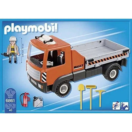 Playmobil 6861 - Camion con Cassone Ribaltabile - Giocattoli e Bambini - Toys Store5130027634386