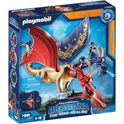 PLAYMOBIL 71080 Dragons: The Nine Realms - Wu & Wei with Jun - Giocattoli e Bambini - Toys Store4008789710802