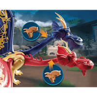 PLAYMOBIL 71080 Dragons: The Nine Realms - Wu & Wei with Jun - Giocattoli e Bambini - Toys Store4008789710802