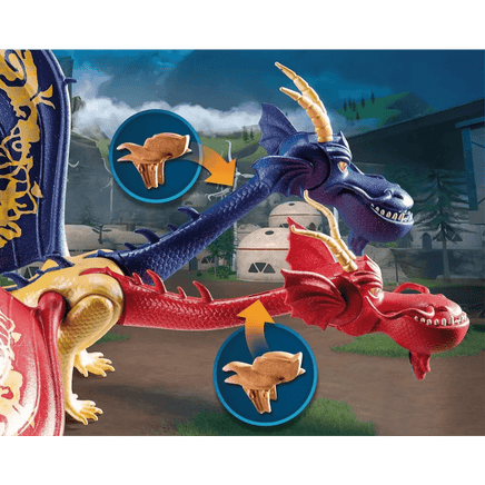 PLAYMOBIL 71080 Dragons: The Nine Realms - Wu & Wei with Jun - Giocattoli e Bambini - Toys Store4008789710802