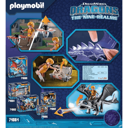 PLAYMOBIL 71081 Dragons: The Nine Realms - Thunder & Tom - Giocattoli e Bambini - Toys Store4008789710819