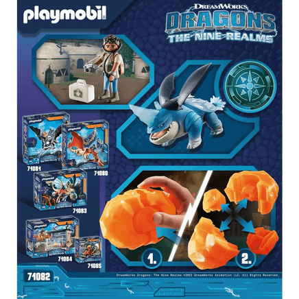 Playmobil 71082 Dragons: The Nine Realms - Plowhorn & d'Angelo - Giocattoli e Bambini - Toys Store4008789710826