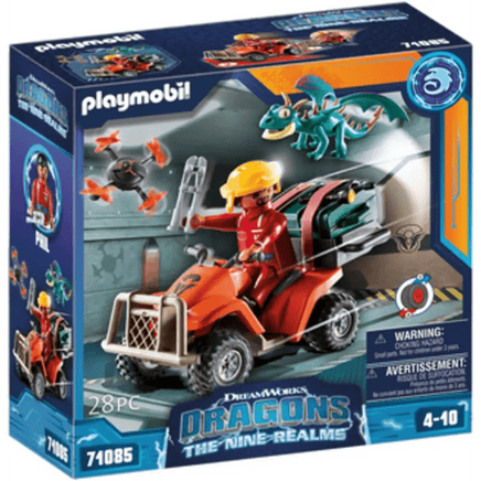 Playmobil 71085 Dragons: The Nine Realms - Icaris Quad & Phil - Giocattoli e Bambini - Toys Store4008789710857