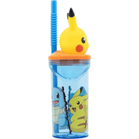 Pokemon Bicchiere con cannuccia - Giocattoli e Bambini - Toys Store8412497080663