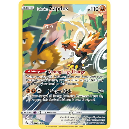 Pokémon Galariano Zapdos Carta promozionale - versione