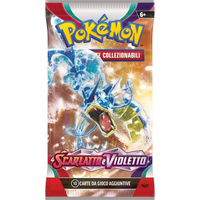 Pokemon SCARLATTO e VIOLETTO Busta 10 carte