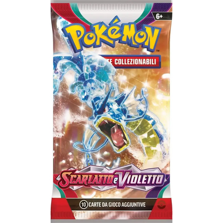 Pokemon SCARLATTO e VIOLETTO Busta 10 carte