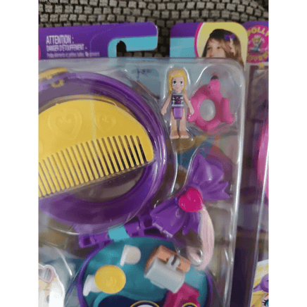 Polly Pocket cofanetto blu Clip and Combo con pettine - Giocattoli e Bambini - Toys Store887961930139