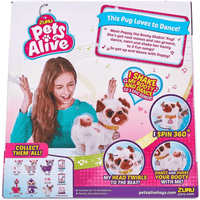 Poppy Cane Carlino Danzante Pets Alive - Giocattoli e Bambini - Toys Store4894680013452