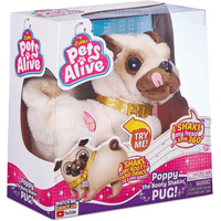 Poppy Cane Carlino Danzante Pets Alive - Giocattoli e Bambini - Toys Store4894680013452