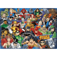 Puzzle 1000 pezzi Justice League Challenge - Giocattoli e Bambini - Toys Store4005556168842