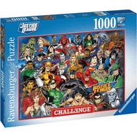 Puzzle 1000 pezzi Justice League Challenge - Giocattoli e Bambini - Toys Store4005556168842