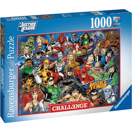 Puzzle 1000 pezzi Justice League Challenge - Giocattoli e Bambini - Toys Store4005556168842