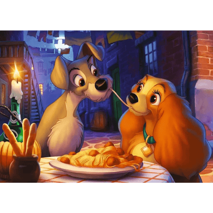 Puzzle Lilli e il Vagabondo Disney 1000 pezzi - Giocattoli e Bambini - Toys Store4005556139729