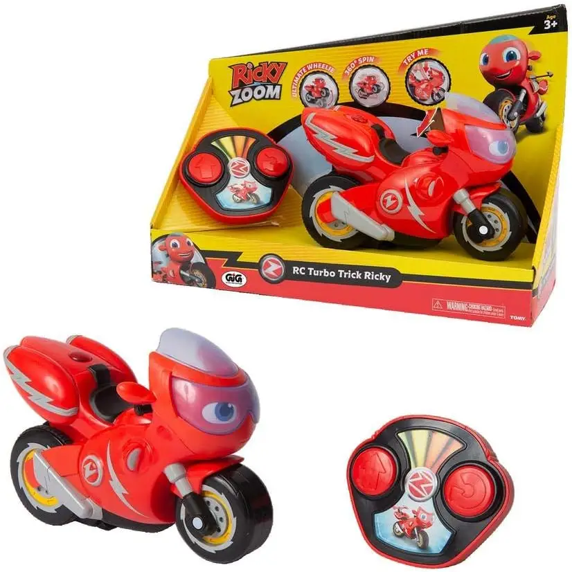 Tomy - Ricky Zoom Ricky Turbo Moto Télécommandé