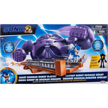 Sonic Movie playset Battaglia Finale Giant Eggman Robot - Giocattoli e Bambini - Toys Store192995412736