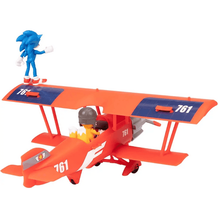 Sonic The Hedgehog Veicolo Biplano con personaggi - Giocattoli e Bambini - Toys Store192995412675