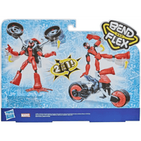 Spider - Man Bend e Flex con Moto - Giocattoli e Bambini - Toys Store5010993789740