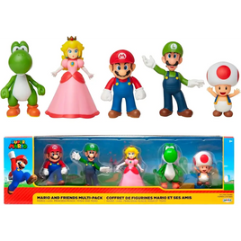 Super Mario pack 5 personaggi - JAKKS Pacific - Bambole playset e giocattoli - 0192995400900