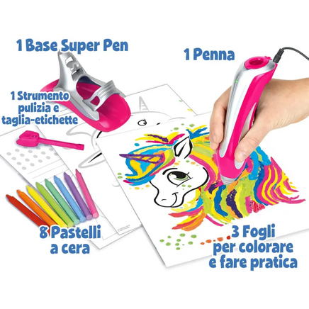 Super Pen Neon Unicorno