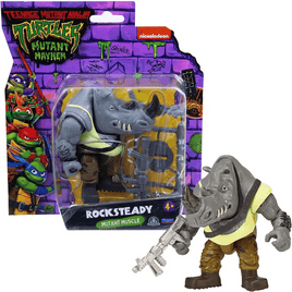 Tartarughe Ninja Caos Mutante Rocksteady - Giocattoli e Bambini - Toys Store8056379152569