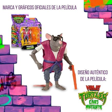 Tartarughe Ninja Caos Mutante Splinter - Giocattoli e Bambini - Toys Store8056379152576